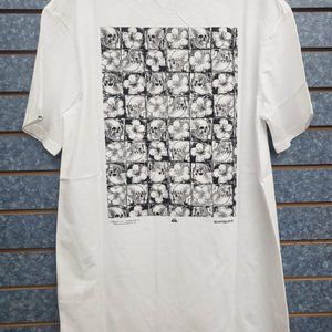 QUICKSILVER WHITE SHIRT SZ M